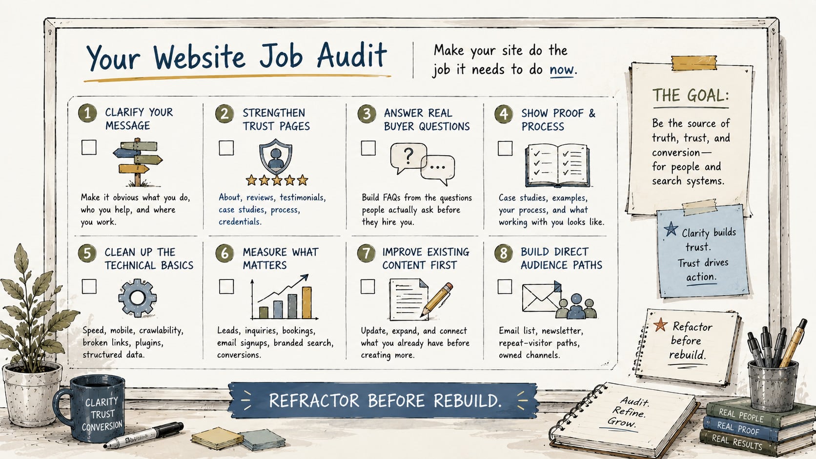 your website's job audit