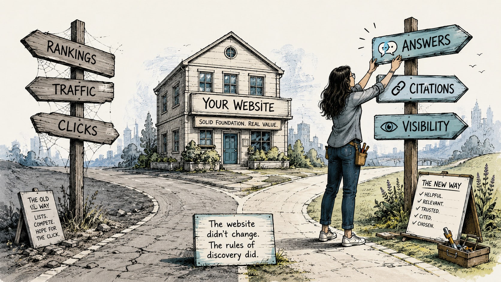 new rules for using AI to search your website